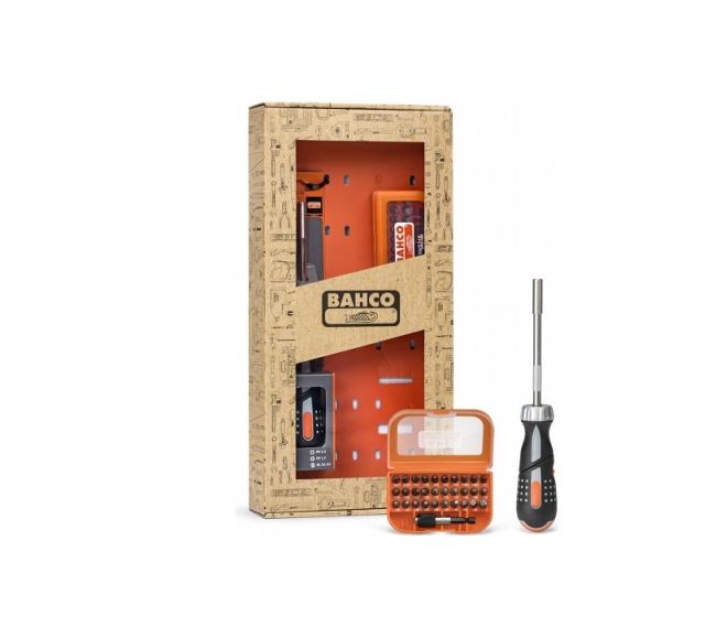 Набір GIFTPACK808050P тримач біт 808050P + нвбір біт 59/S31 BAHCO (GIFTPACK808050P)