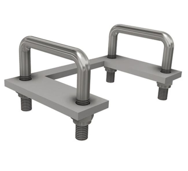 Монтажный комплект (зажимная пластина, болты, гайки) TUS25-K60 CLAMP-M Ridder (599064)