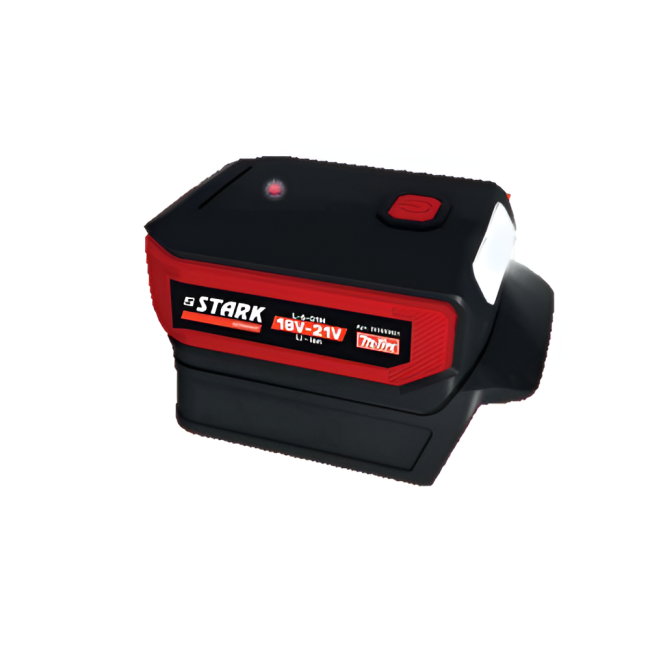 Аккумуляторный переходник STARK L-6-01M, M-Type - USB - Type C с фонарем (243000601)