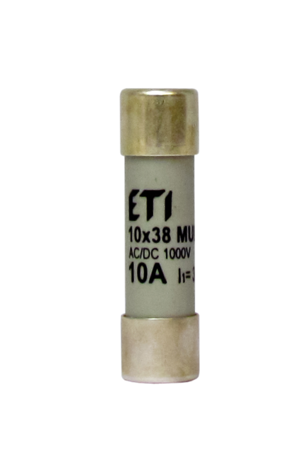 Запобіжник ETI CH 10x38 MULTI gR 4A 1000V (002625401)
