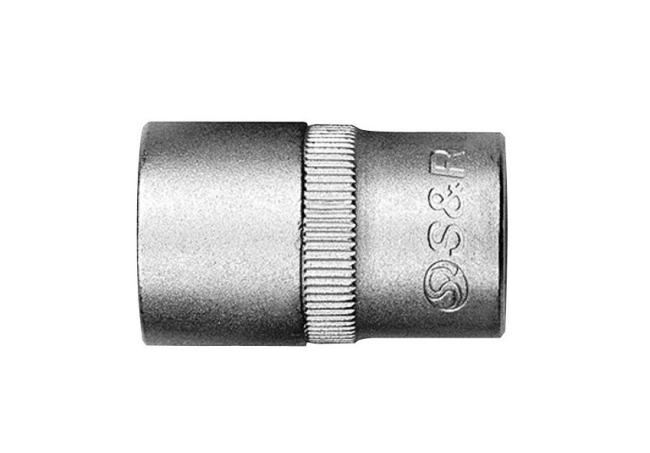 Головка торцева 1/2", 9мм, L38мм, 6 граней, S&R (465711409)