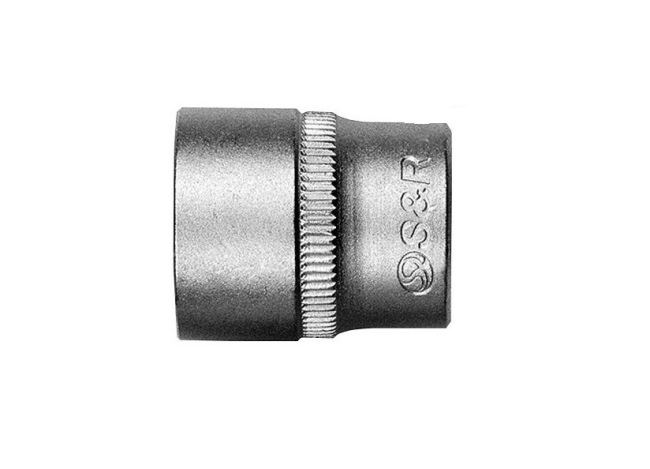 Головка торцева 3/8", 17мм, L28мм, S&R (465711317)