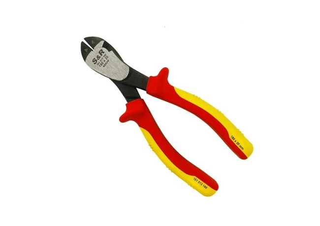 Бокорiзи 180мм силові дiелектричнi (1000 V) S&R (161513180)