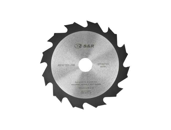 Диск распылительный 190x30x2,4мм FZ/AТВ 12 зуб. Sprinter Meister + кольца 20/25,4 S&R (240012190)