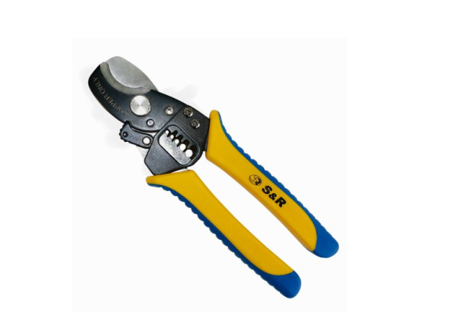 Кабелеріз/Знімач ізоляції L170мм для Cu,Al, d11мм S&R (580010170)