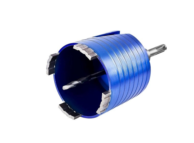 Коронка алмазна D82мм в зборі, SDS plus, мат-ли: залізобетон, бетон, цегла S&R (254001082)