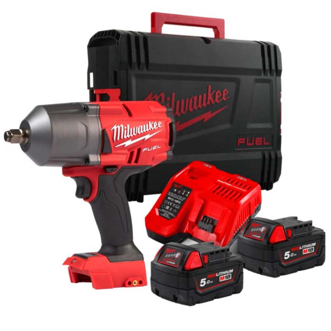 Гайковерт ударний акумуляторний Milwaukee M18 FMTIW2F12-502X 18В АКБ 2х5А/год 0-2575об/хв 4933478450