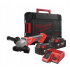 Шліфмашина кутова акумуляторна Milwaukee M18 BLSAG125X-402X 125мм 18В 2x4А/год 4933492644