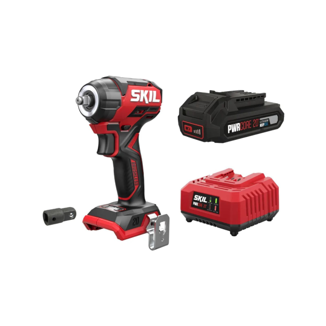 Impact screwdriver SKIL 3265 CA Compact 20V 1x2.5A/h up to 2850rpm 250Nm 0.9kg SD1E3265CA+BC1E3110AA