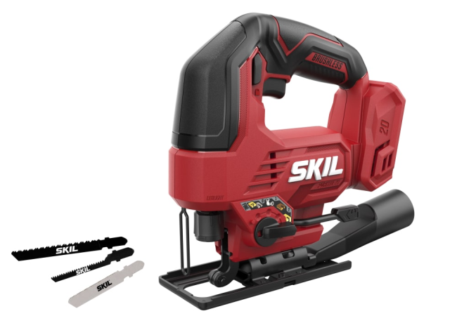 Cordless jigsaw SKIL 3421 CA 20V brushless 2800rpm stroke 23mm 1.52kg SW1E3421CA