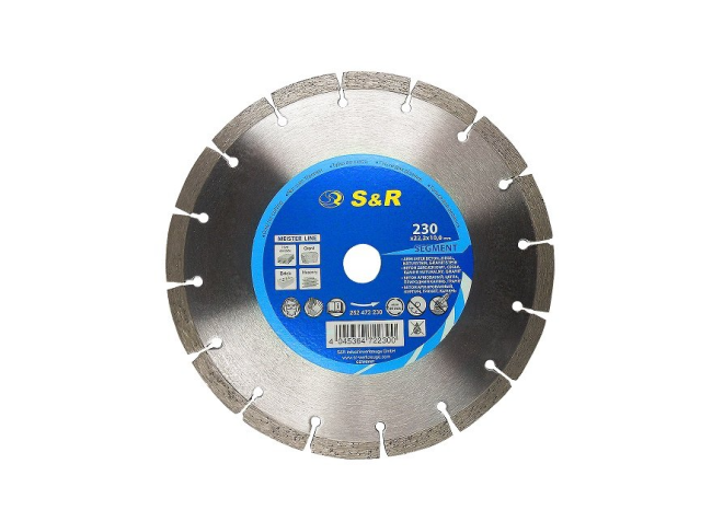 Диск алмазний, Meister, 230 x 2.6 x 22.2, S&R (252472230)