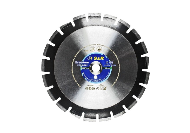Диск алмазний 350x3.2x25.4 асфальт PremiumSegment S&R (252466350)