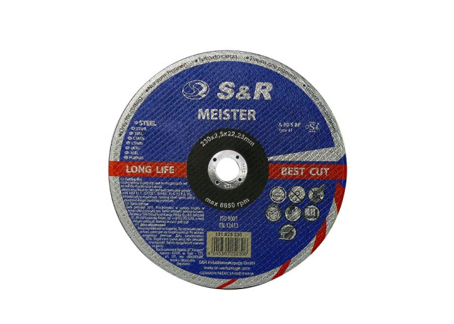 Meister 230x2.5x22.2 mm A30S BF metal cutting circle S&R (131025230)