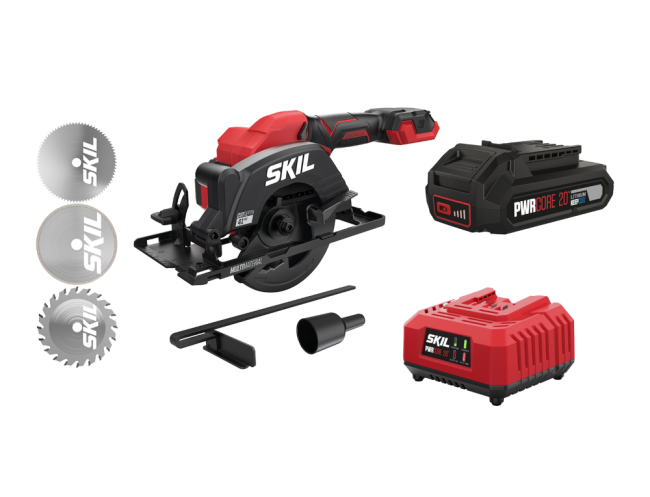 Cordless circular saw SKIL 3540 CA Compact 20V 1x2.5A/h 120mm 1.8kg SW1E3540CA+BC1E3110AA