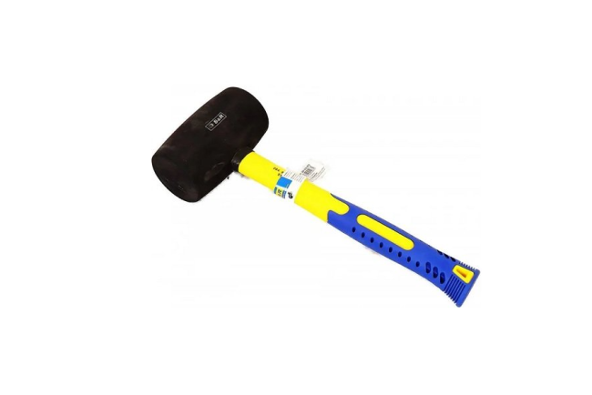 Hammer rubber black d75mm, 910g fiberglass S&R (284910075)