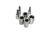 Set of 1/4" 46-piece sockets S&R (460322046)