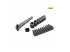 Set of bits and heads 17 pcs., with ratchet S&R (152002017)