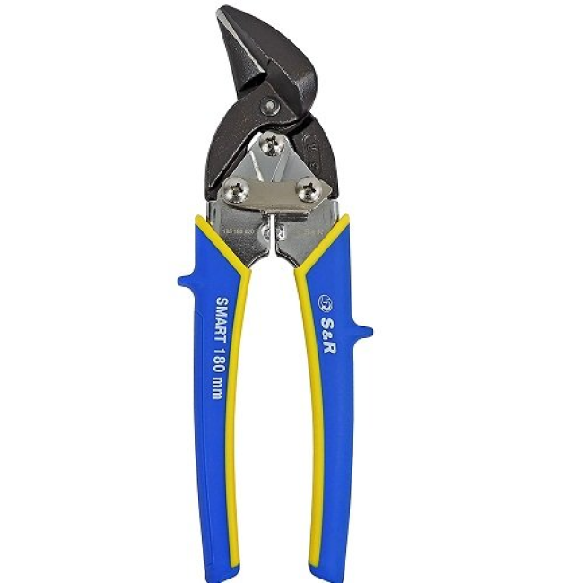 Ножницы по металлу 180мм SMART правый раз мини S&R (185180020)