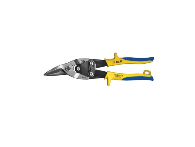 Metal scissors 250mm AVIATION right cut S&R (185250020)