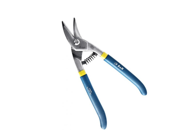 Ножницы по металлу 260мм выкружные S&R (185250710)