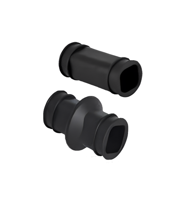 Connection piece square 22 mm, Impex (25.01.22110)