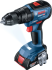 Set of two tools Bosch 18V drill-driver GSR 18V-50 vacuum cleaner GAS 18V-1