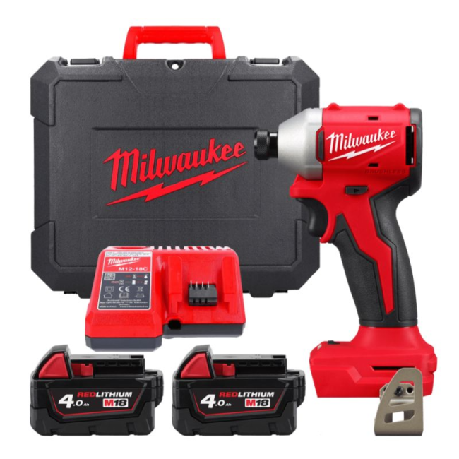 Вертолет ударный аккумуляторный Milwaukee M18 BLIDRC-402C 18В АКБ 190Нм (VAD4933492840)