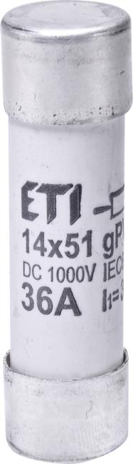 ETI Предохранитель CH 14x51 gPV 16A 1000V (10kA) 002637105