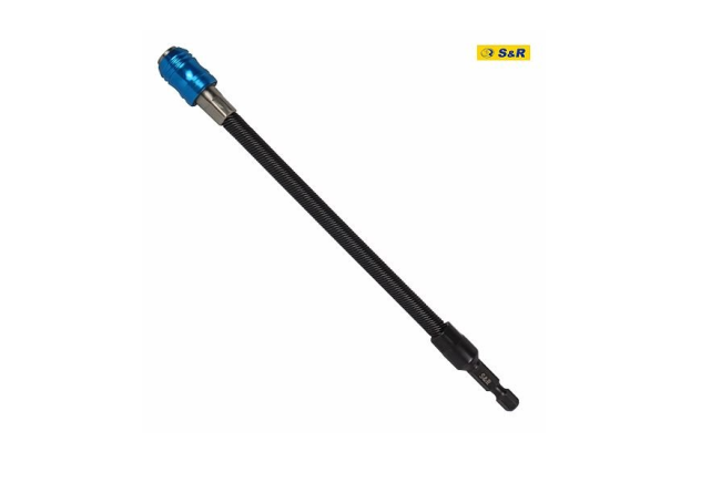 Держатель бит 1/4" x 203 мм, сталь Cr-V, гибкий S&R (216001203)