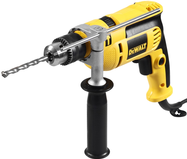 Impact drill DeWalt 701W 0-2800rpm 5.2Nm 47600rpm cartridge 13mm 1.6kg DWD024