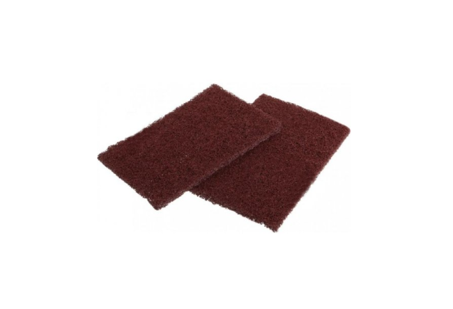 Ручний пад 150х105мм P120 упаковка 2шт. з нетканого матеріалу  S&R (235150120)