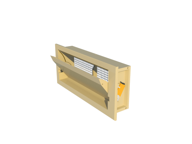 Приточний клапан TPI (2800-VFRM)