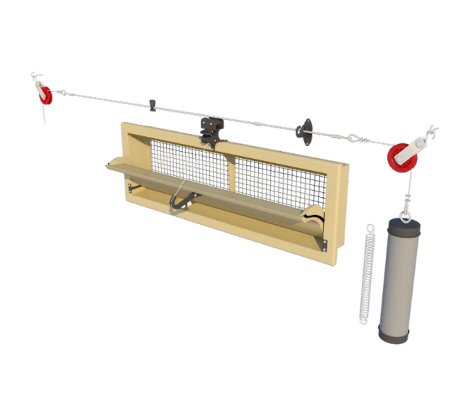 Приточний клапан TPI (VENTUM BOTTOM)