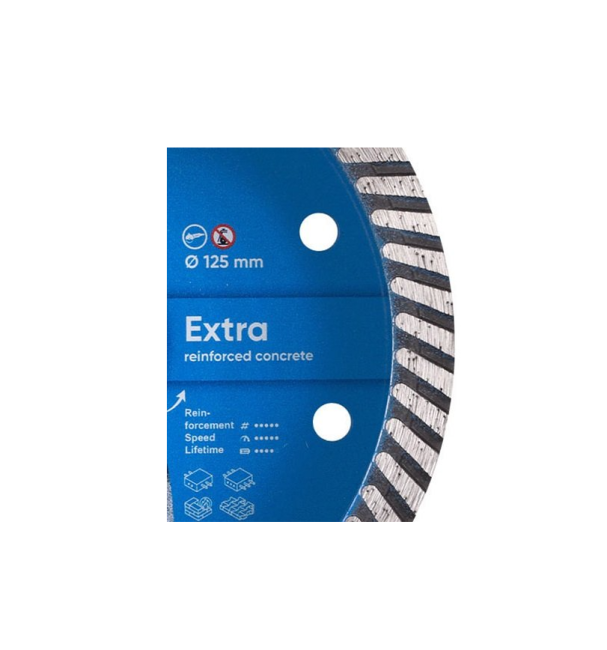 Circle diamond TURBO 125x22.2 concrete EXTRA Di-star (10115028010)