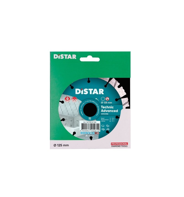 Круг алмазный отрезной 1A1RSS/C3 125x2,2/1,4x11x22,23Technic Advanced Di-star (14315347010)