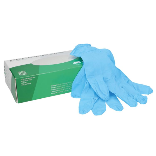 Рукавички нітрилові, 9/L, 100шт, MS Schippers (5609606S9)