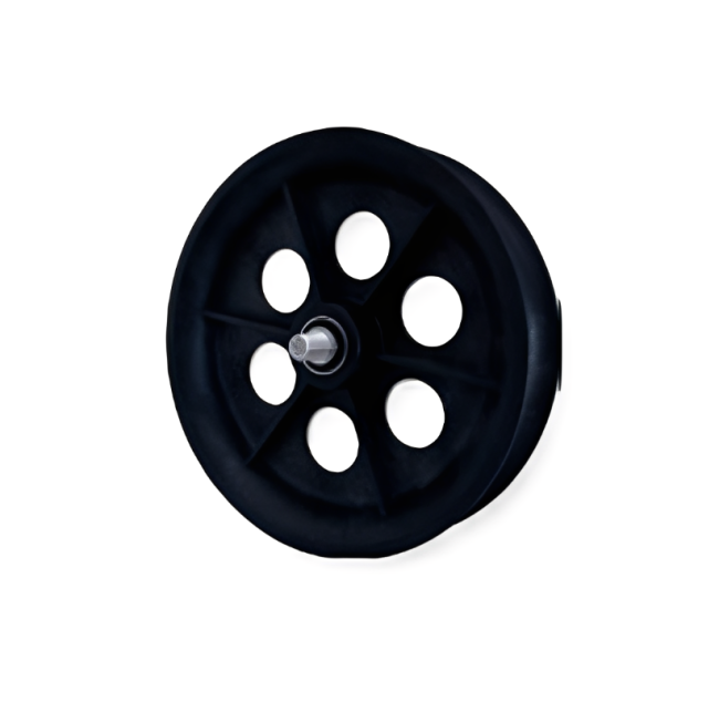 Колесо для приводу (+2 підшипники, вісь, стопорне кільце), VVM (VAD18052)