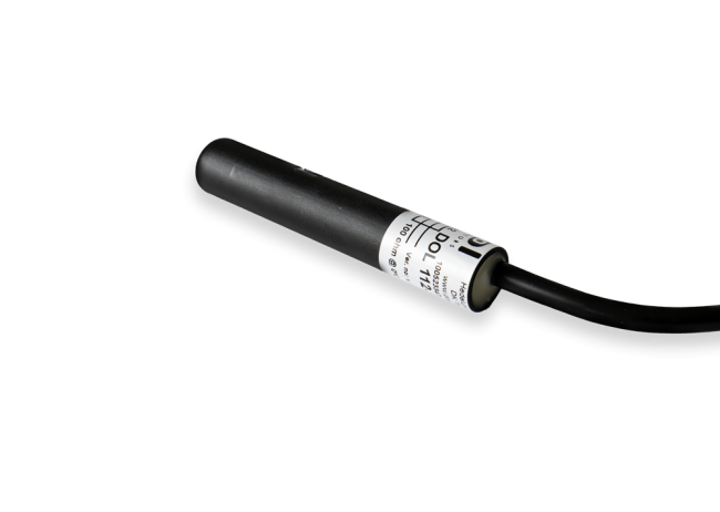 Temperature sensor, DOL 112-PT100, (3 or 4-wire) (140383)