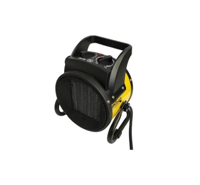 Тепловентилятор EH6-02 YELLOW, 2кВт, 230В, 100м3/год, MHTeam (175100106)