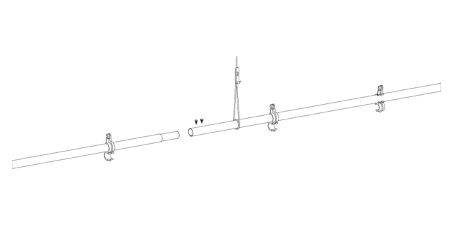Труба фланцевая, 1.163", Val-Co (820632-L)