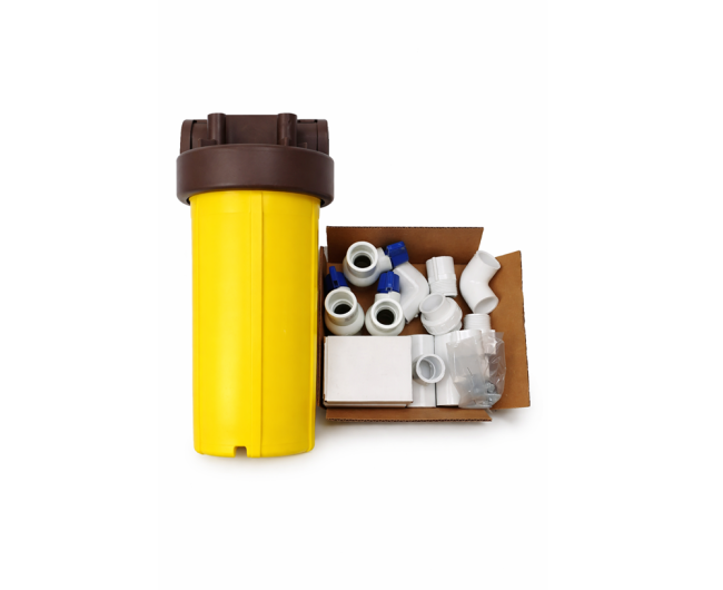 Back Flush Water Filter incl. 30 micron waterfilter (excl. Oil Filled Pressure Gauge) Val-Co ( VF122-H)