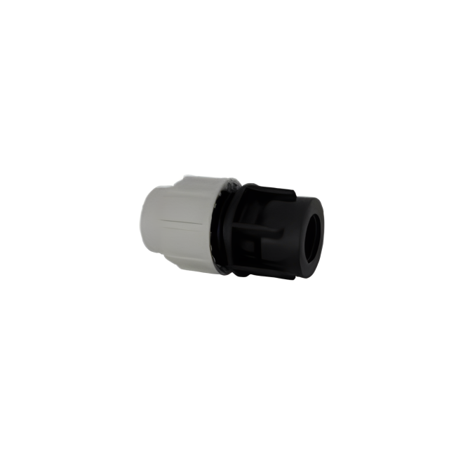 PE coupling 3/4" female x 25 mm, Impex (60.01.30256)