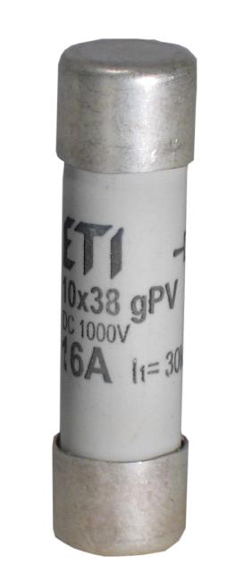 ETI Предохранитель CH 10x38 gPV 0,5A 1000V (30kA) 002625134