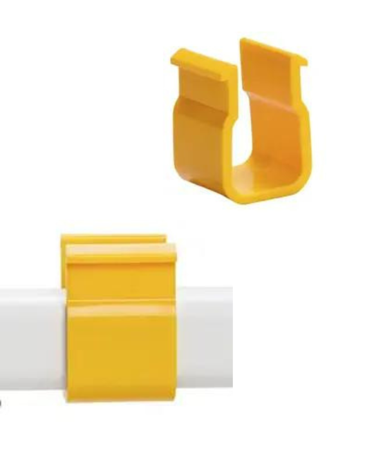 Кліпса для з'єднання труби напування 22mm з алюмінієвим профілем