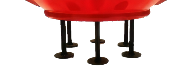 Набір опор для годівниці 6шт. Codaf Gio P/A (CDF032/A)