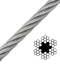 Galvanized steel cable 6x7+FC, Ø 5mm Metalvis (91CTR0N91CTR00570H)