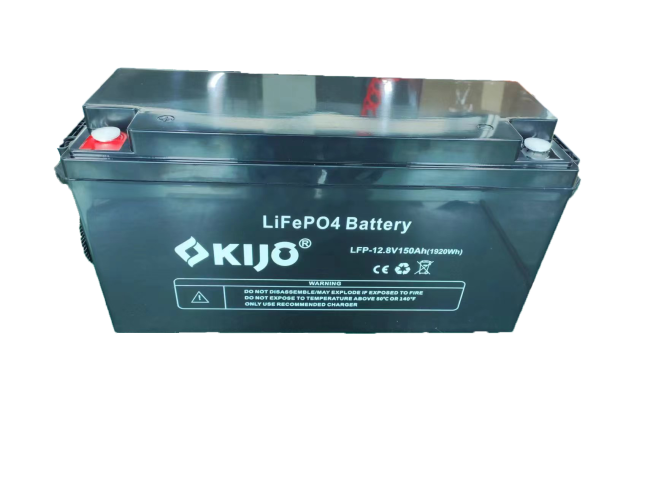 Kijo Літій-залізо-фосфатний акумулятор LiFePO4 bluetooth версія 12.8 В 150 А/г