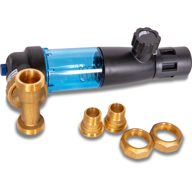 Return filter DUO FRII 3/4", without pressure gauge Lubing (30-61-3679)