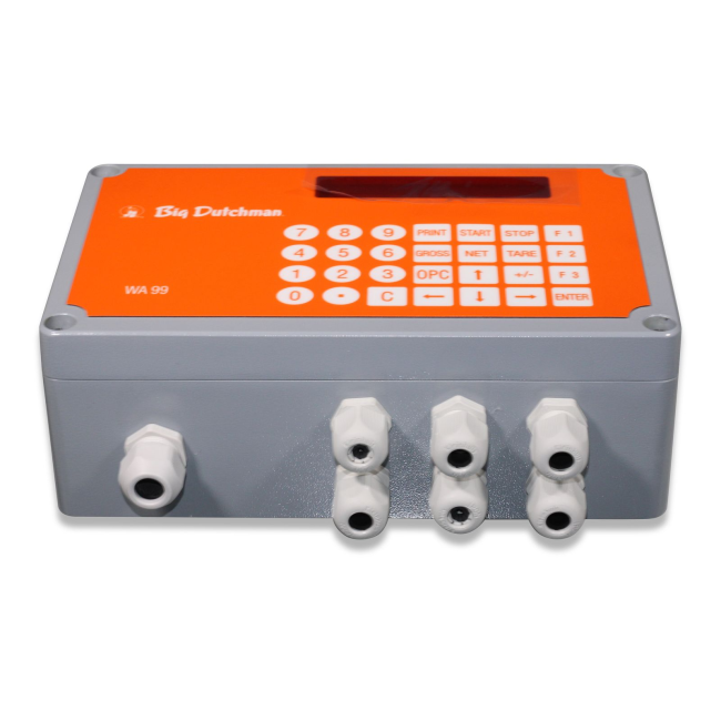 Big Dutchman Підсилювач вагового сигналу WA991 з клавіатурою + 1 реле. 20-00-3364
