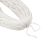 Шнур Ø 6 мм из полиэстера белого цвета, ромбоидное плетение, катушка 250 м